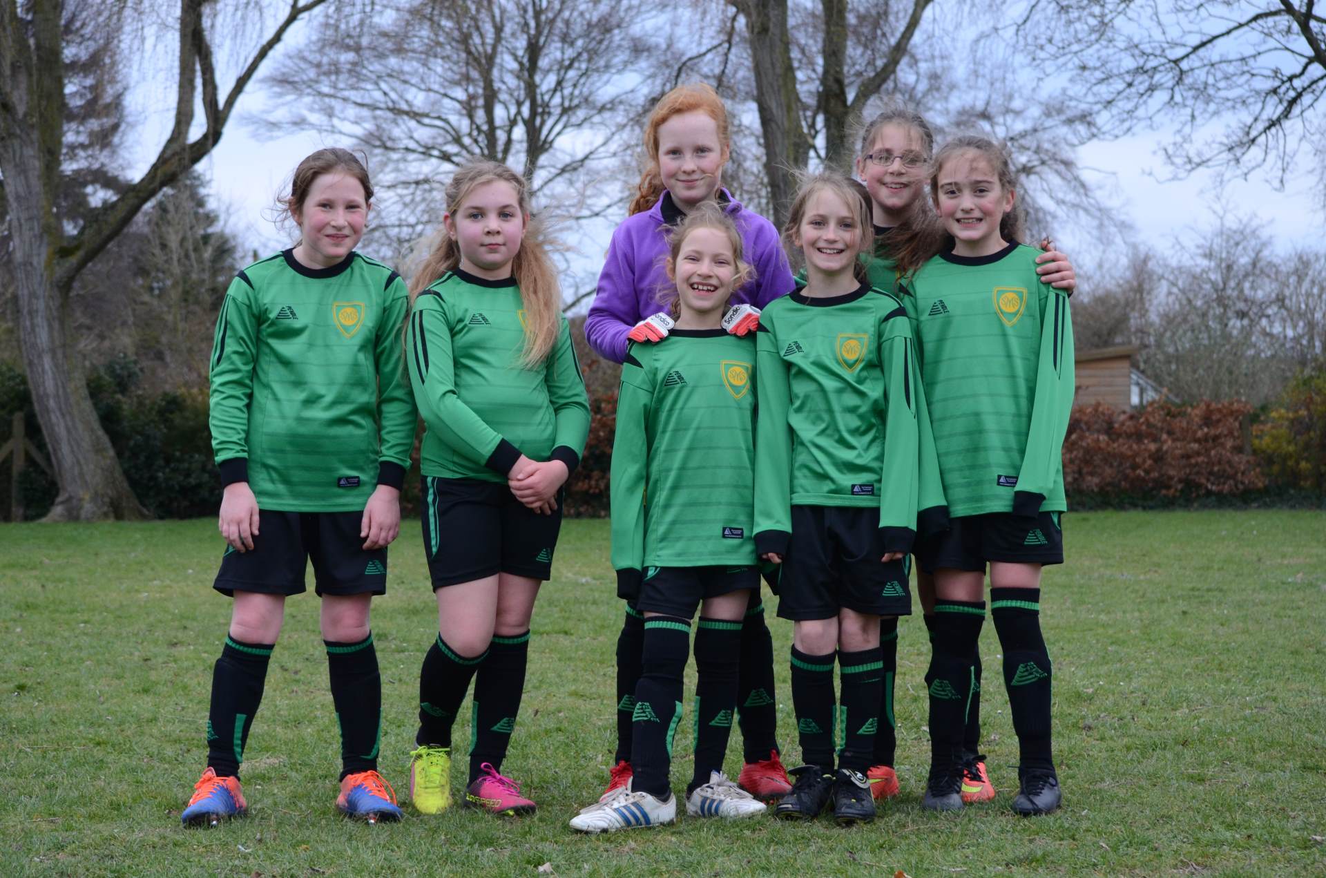 Girls football team 2018